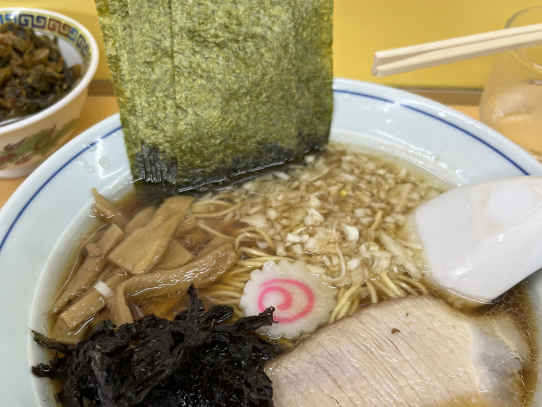 ラーメン食べに行きました。