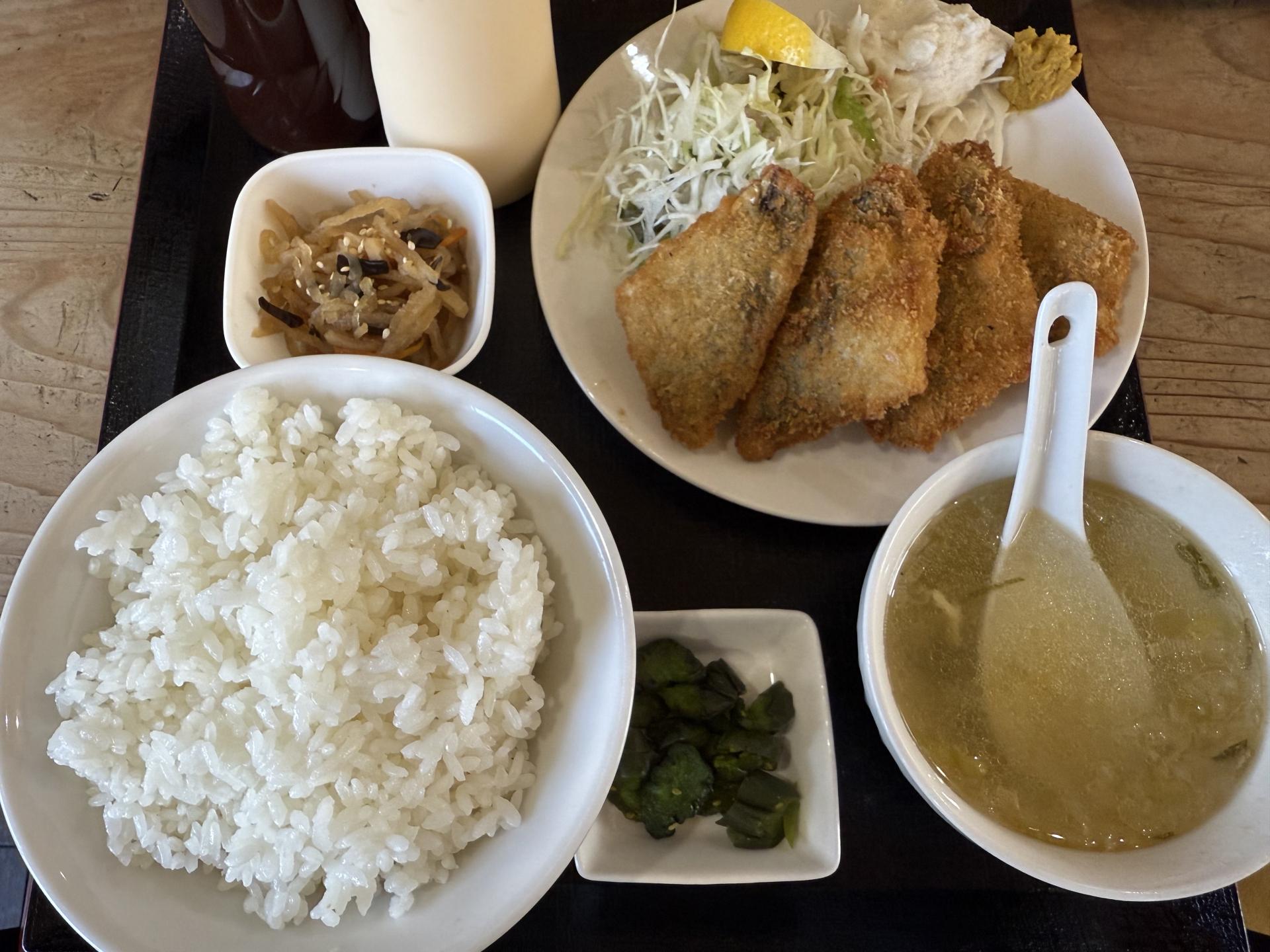 本日の昼食。