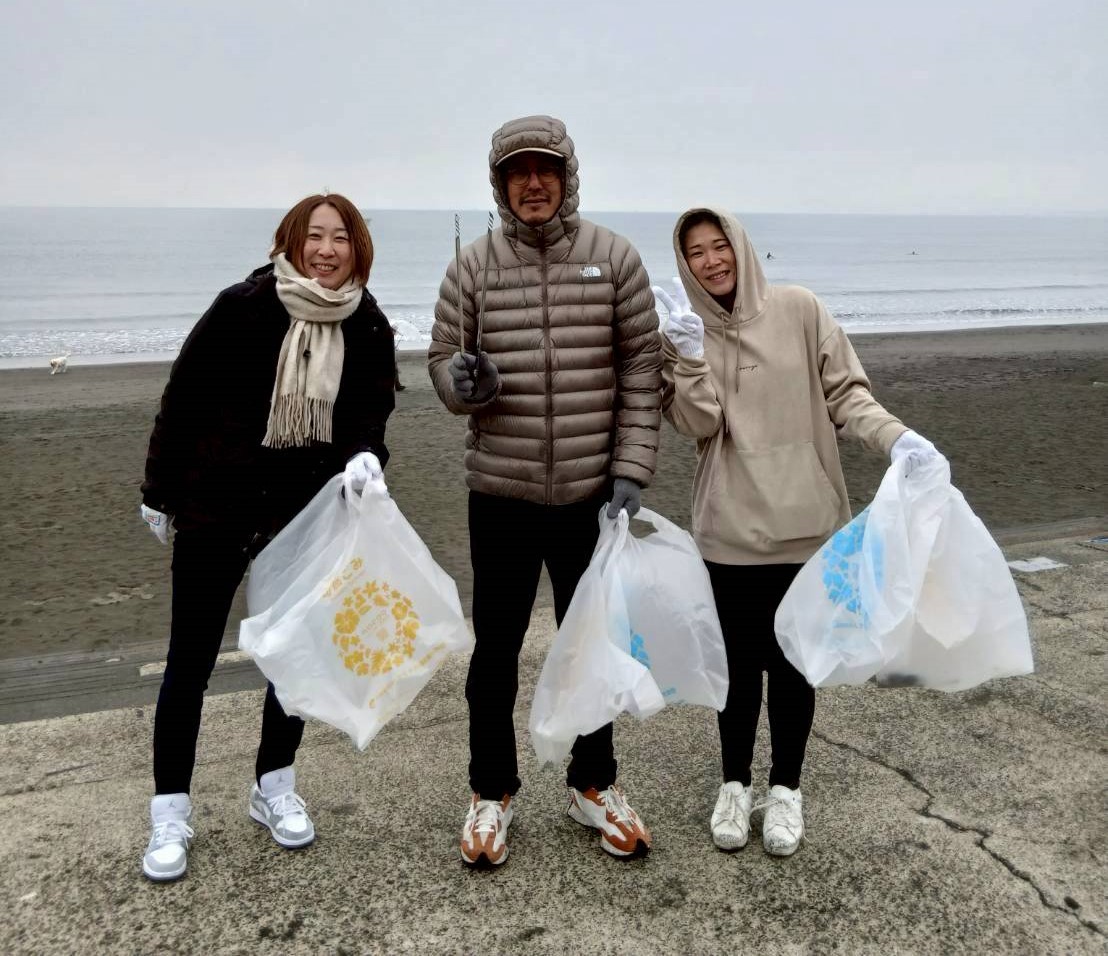 海岸清掃